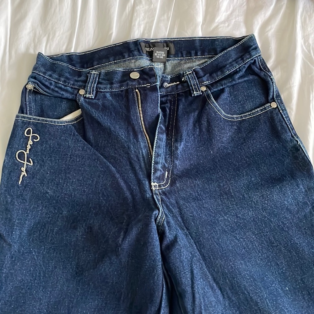Dark wash jeans